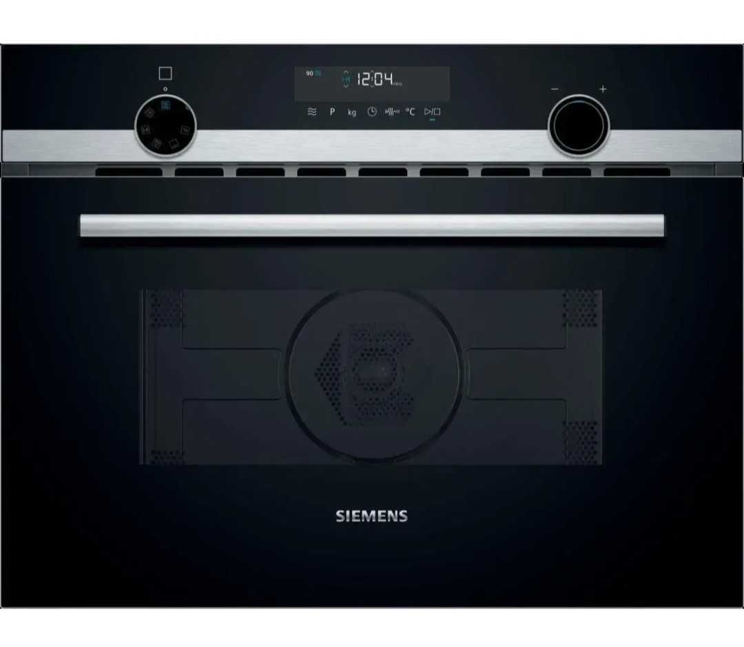 Духова шафа з мікрохвильовою піччю 2 в 1 Siemens IQ500 CM585AGS0