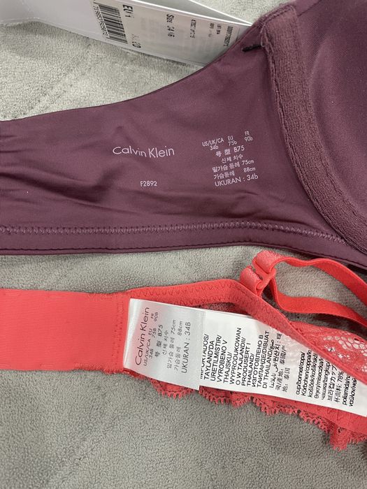 Бюстгальтер пуш-ап Calvin Klein 70А 70В