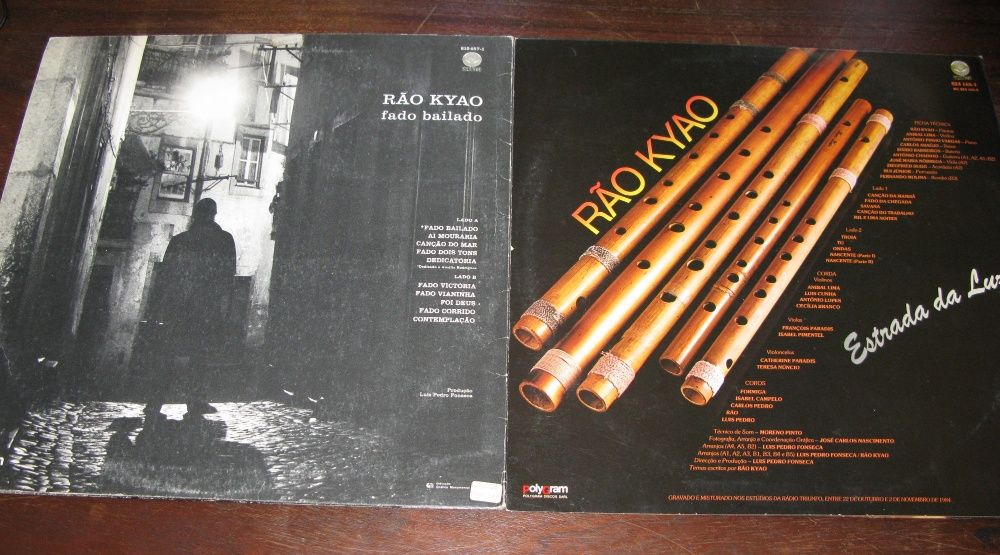 Rão Kyao - Fado Bailado + Estrada da Luz LP Bom estado