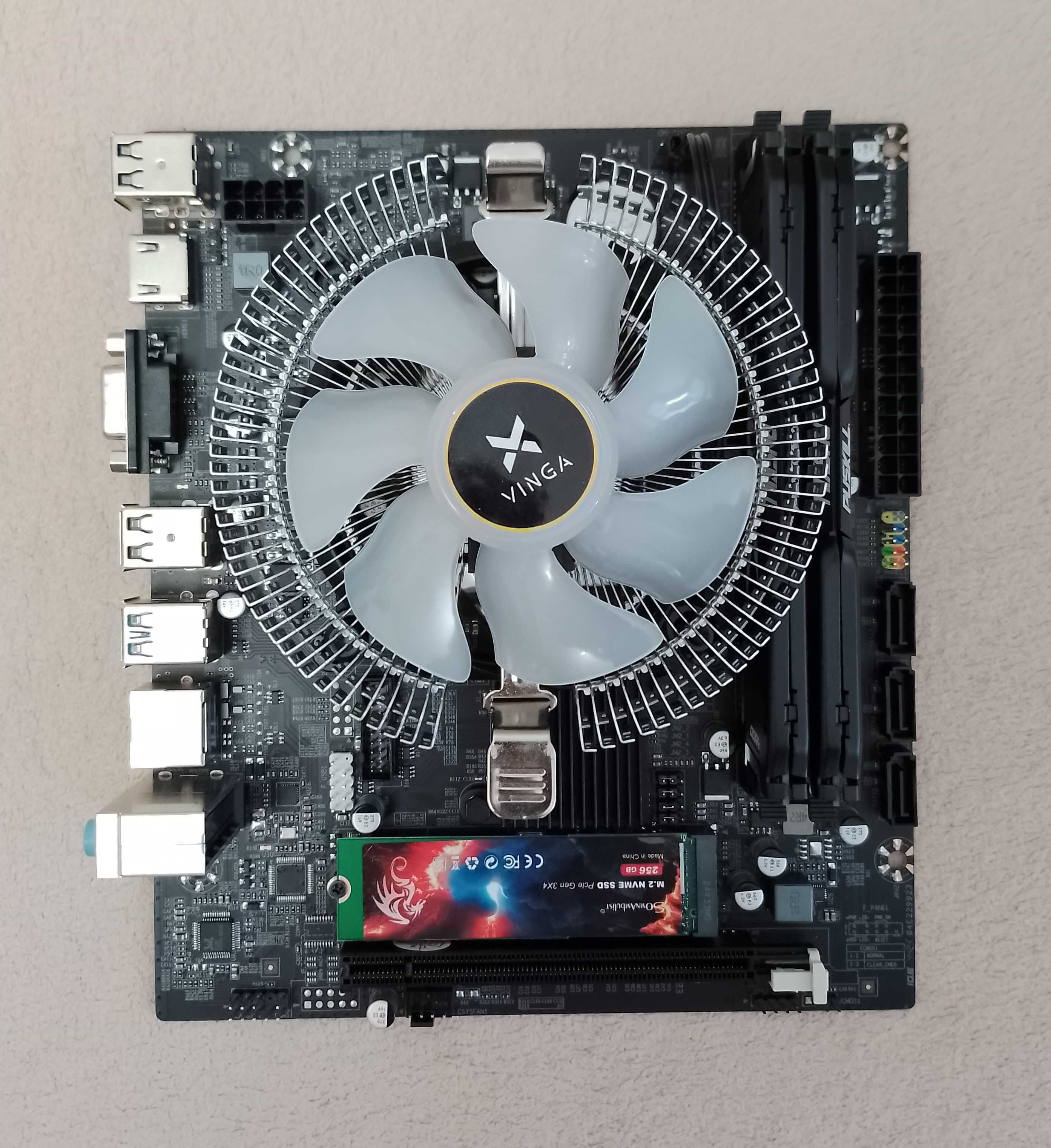 Потужний ПК Intel Pentium G4560 3,5GHz 16Gb DDR4 2666, 256Gb SSD NVME