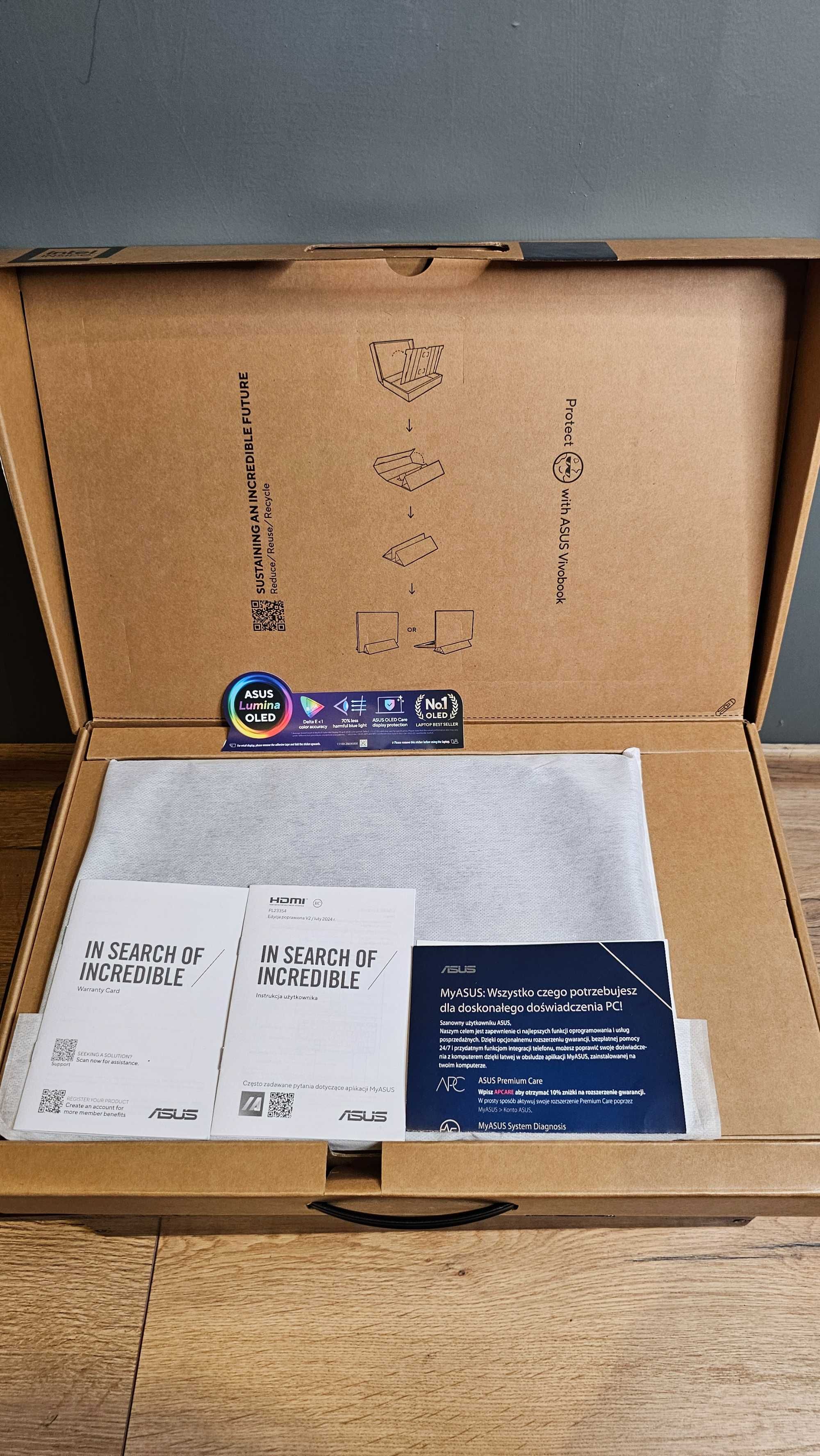 NOWY Laptop Asus Vivobook S 16 S5606MA-MX013W GWARANCJA 2 LATA