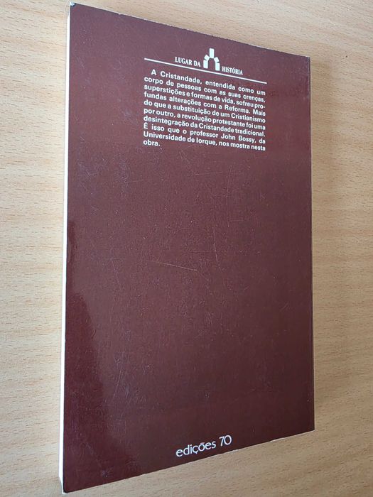 Livro "A Cristandade no Ocidente" de John Bossy