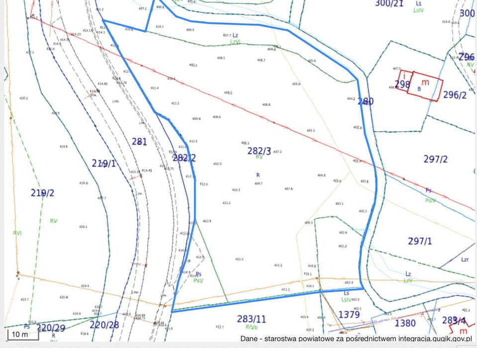 Sprzedam działkę - Laskowa/Limanowa