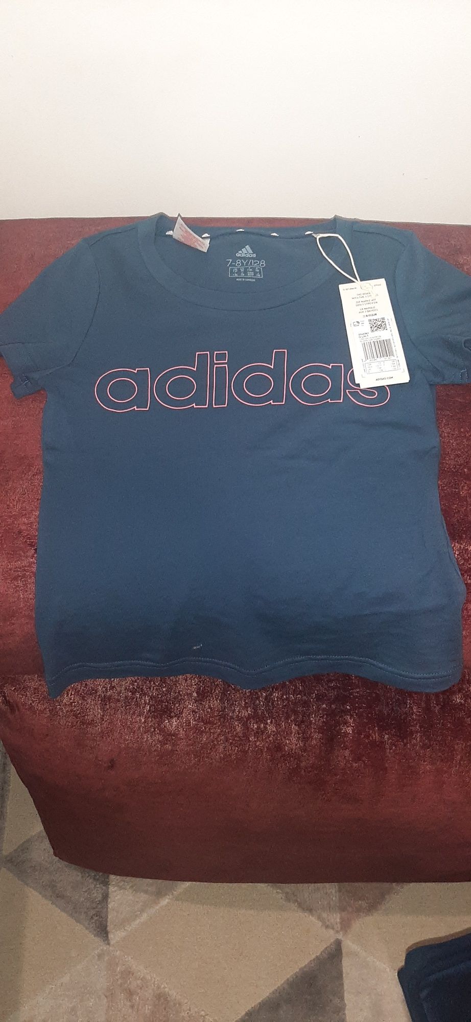 Legginsy i koszulka adidas 128