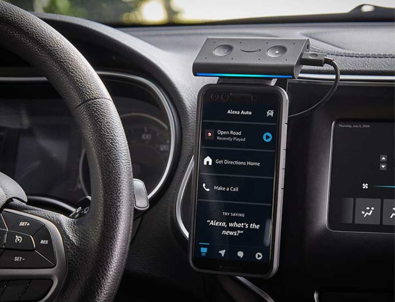 Голосовий помічник Amazon Echo Auto - добавляє підтримку Alexa до авто