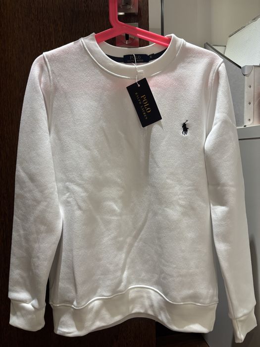 sweat branca da Ralph Lauren. Nova,ainda com etiqueta!