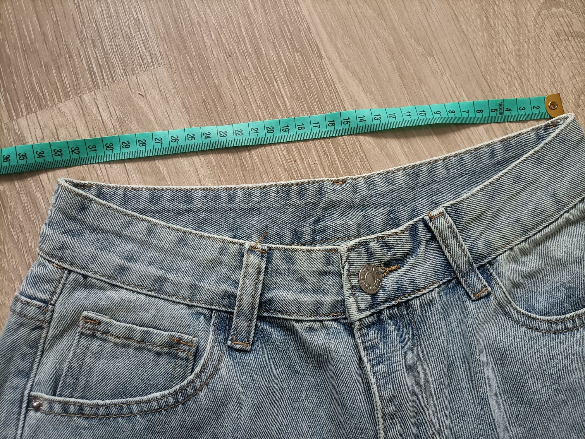 Nowe jeansy z wysokim stanem Petite M Shein