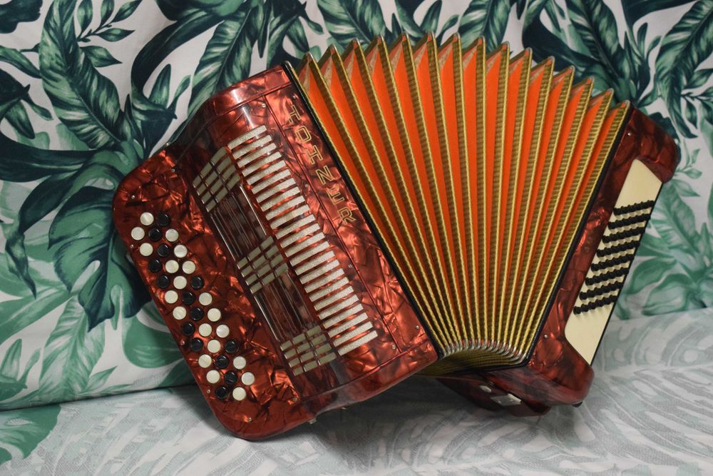 Acordeao Hohner Amati 2 Voz 48 Baixos, N 72