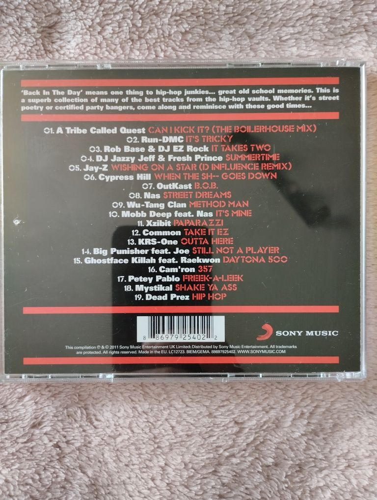 Back in the day, hip hop classics