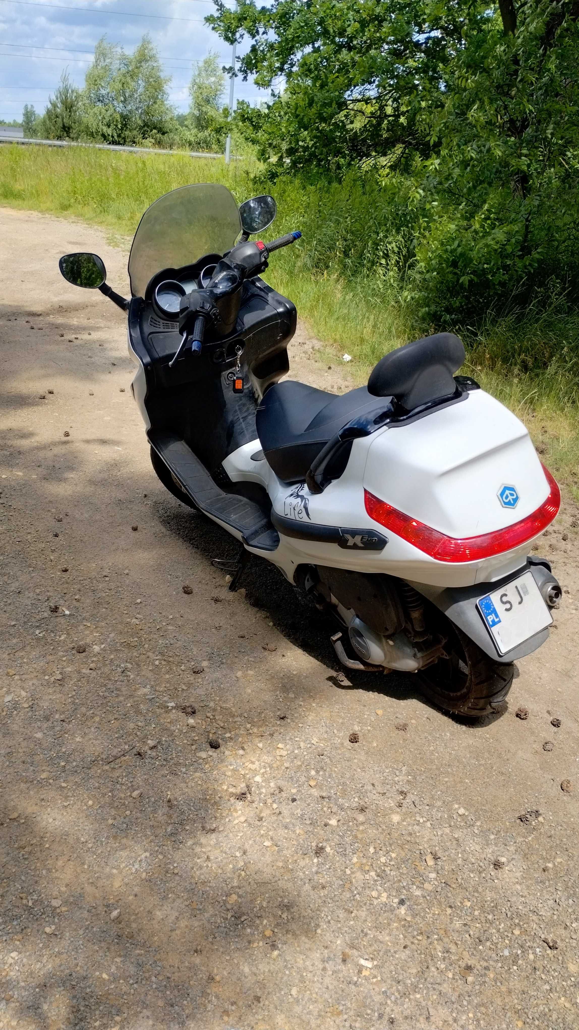 Piaggio Xevo 125, 2012 r, 52 tys przebiegu, WRC.