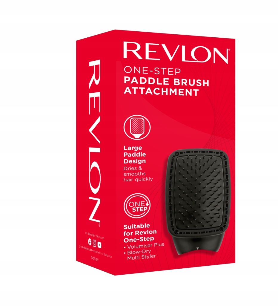 końcówka szeroka płaska szczotka revlon rvrdr5333