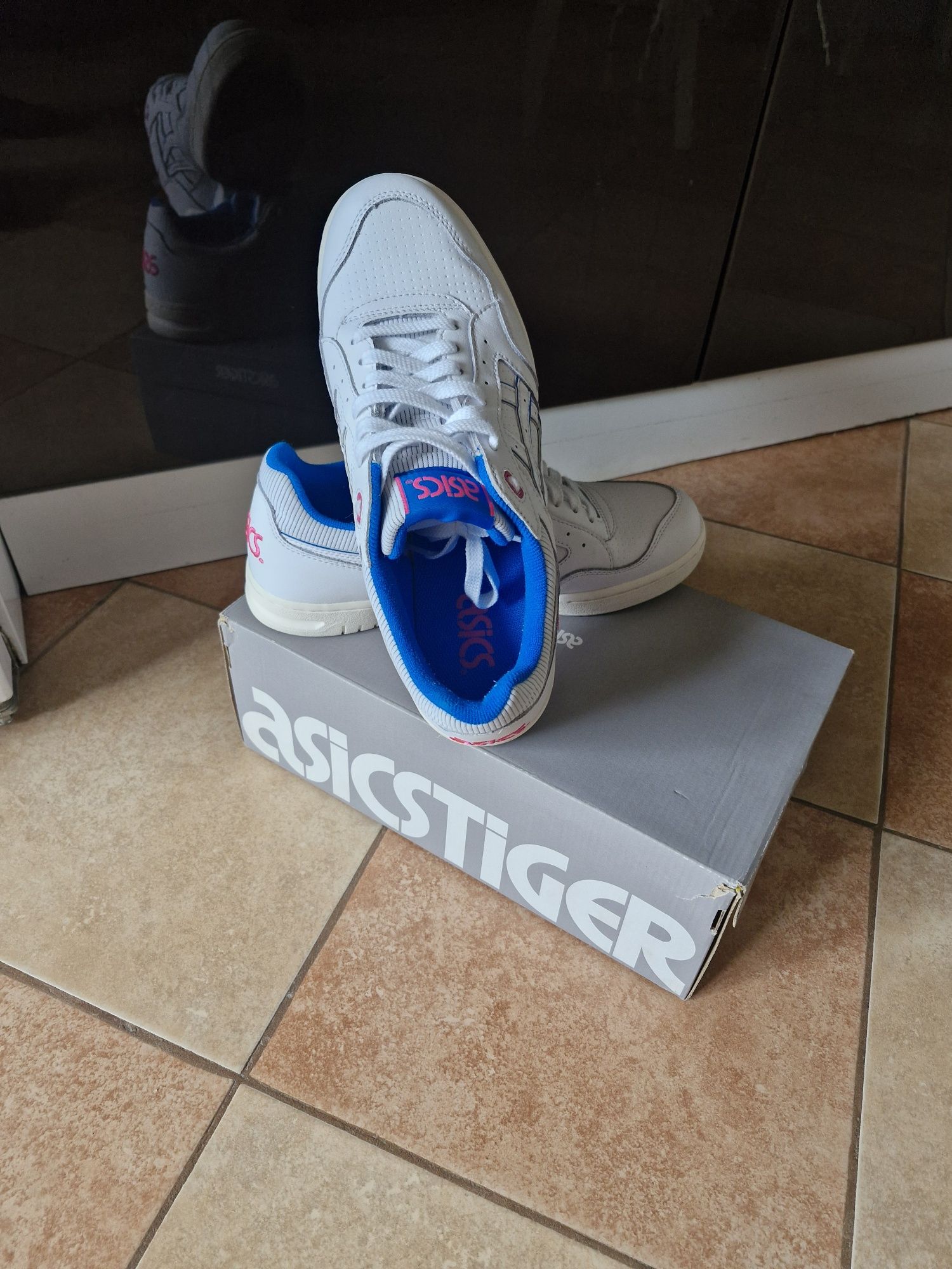 Кросовки кожаные ASICS