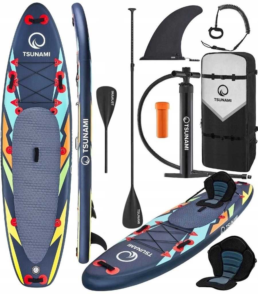 Deska do pływania SUP Tsunami Bolt 3 320cm MEGA JAKOŚĆ darmowa wysyłka