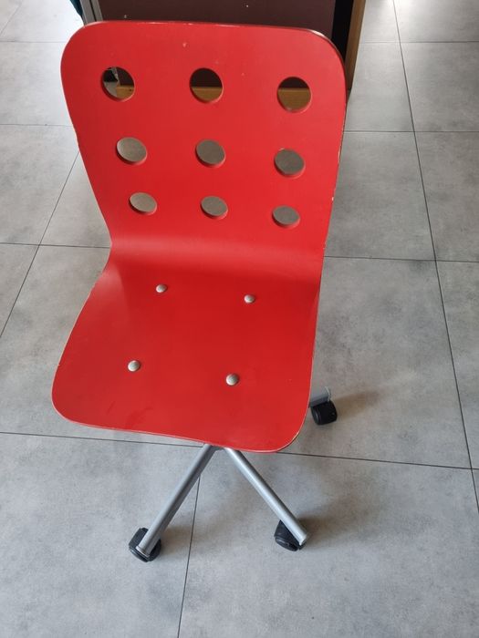 Krzesło biurkowe Ikea Jules dziecięce