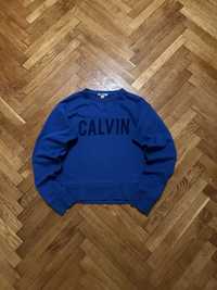 Женский свитшот Calvin Klein Big Logo Blue