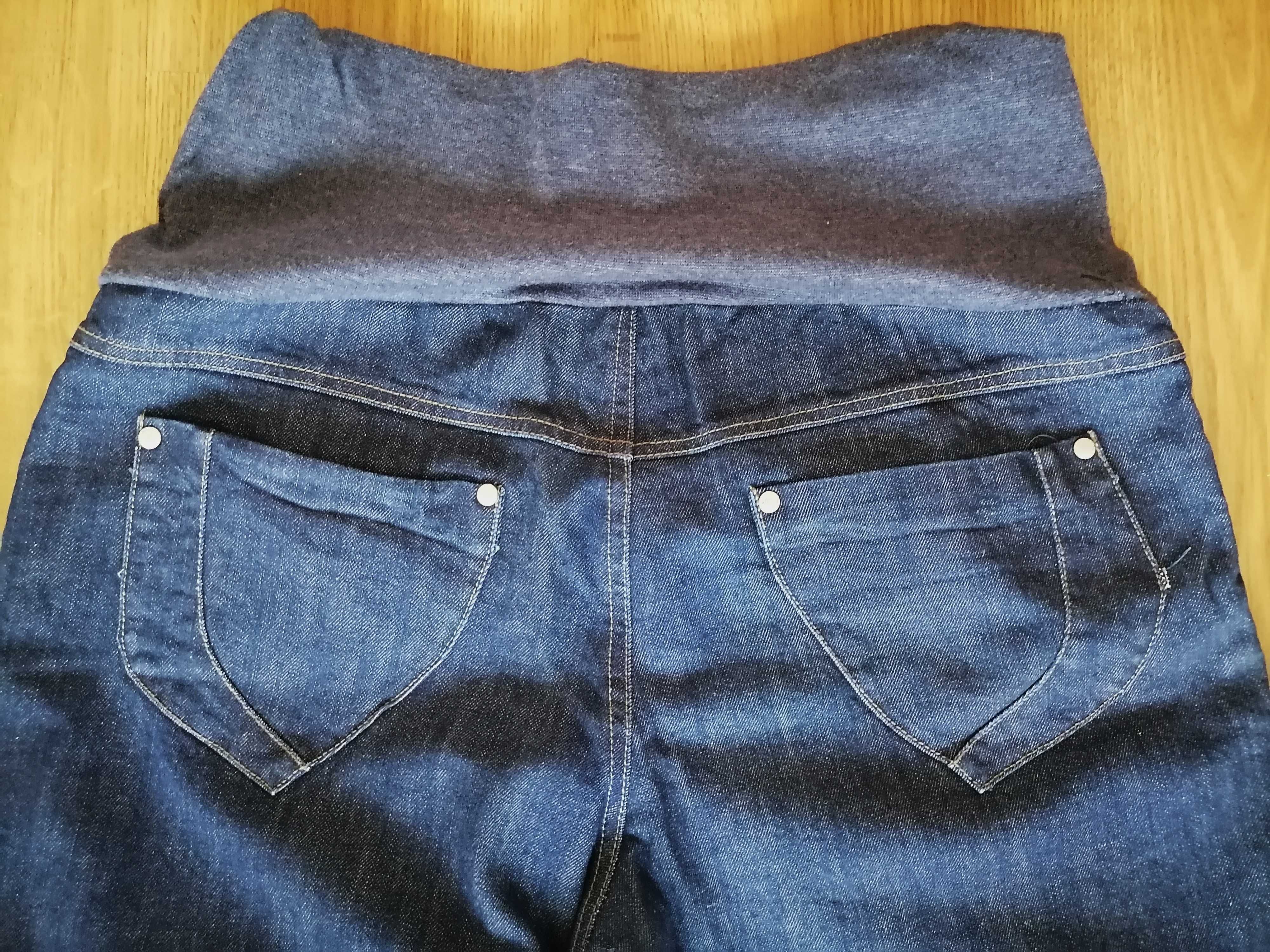 Spodnie ciążowe jeansowe roz. 44