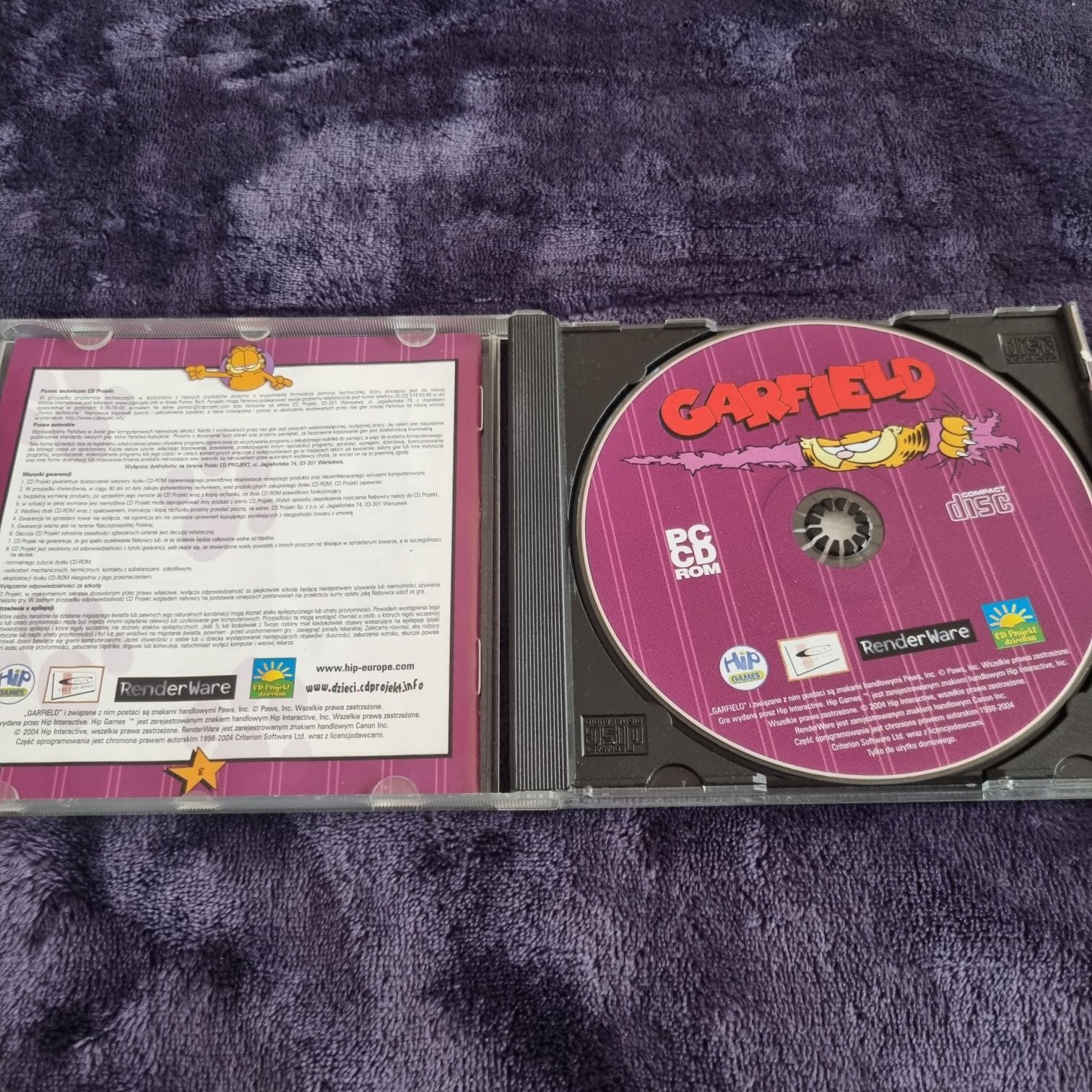 Garfield PC Wydanie premierowe 2004