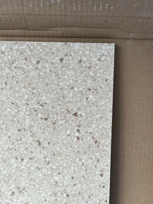 Gres płytki Opoczno Power Beige Terazzo Satin 40x120 mat 60x60