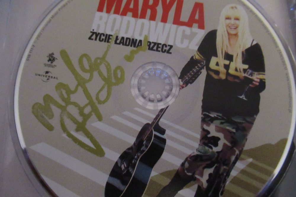 Maryla Rodowicz - Życie ładna rzecz - (z autografem)