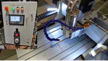 Frezarka CNC 30x40 VFD 1,5kw ER11 komputer DDCS4 4osiowy +120 frezów