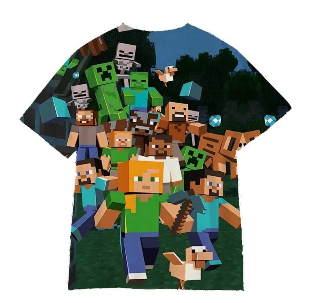 Nowy T-shirt minecraft