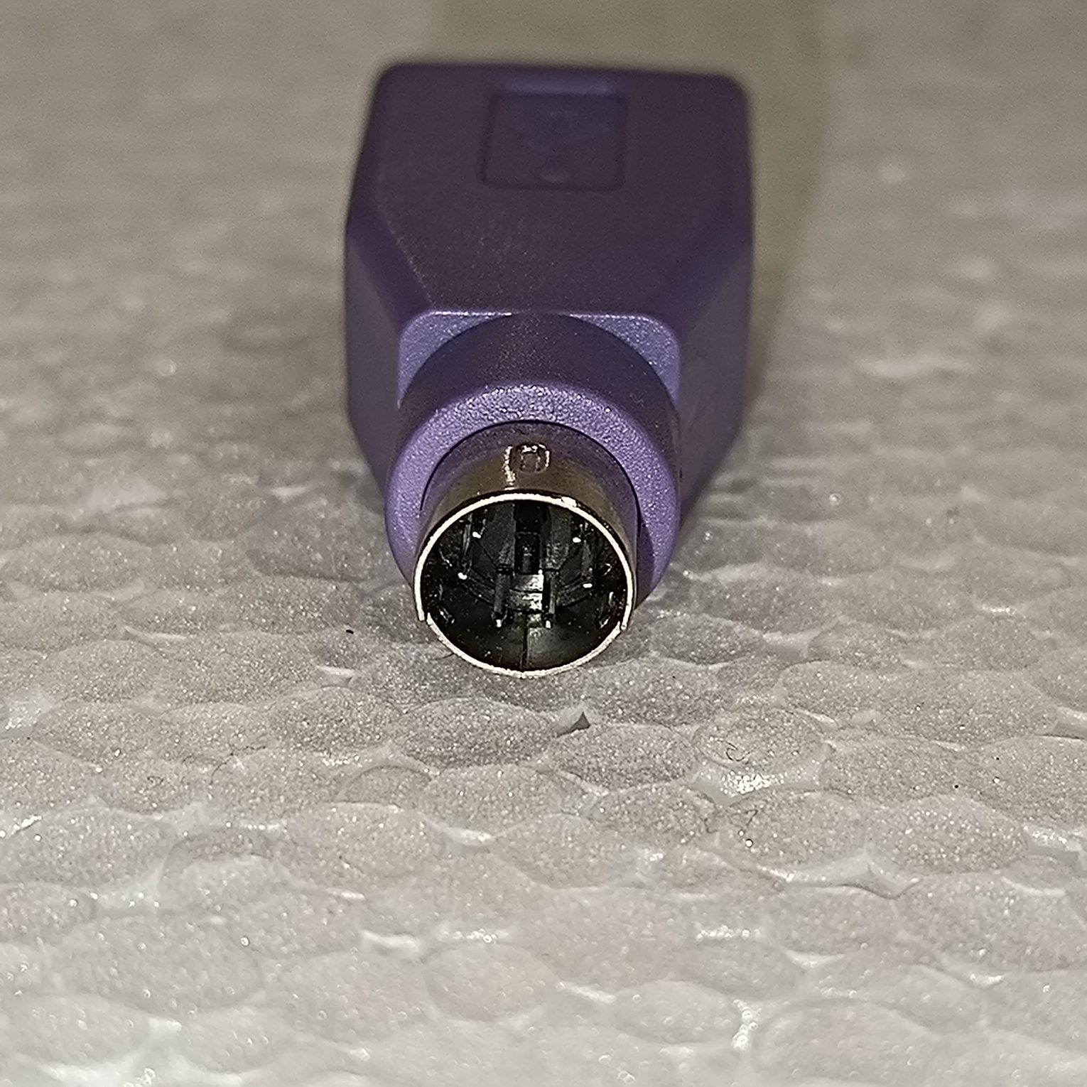 Adaptador Conversor PS/2 PS2 Macho para USB Fêmea para PC