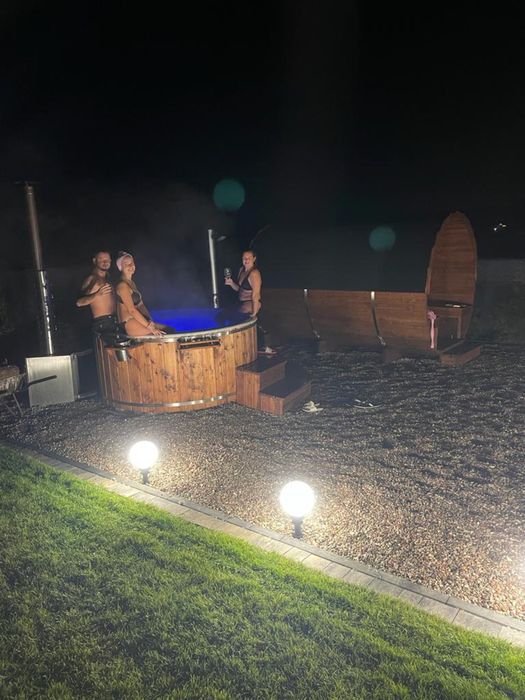Balia bania Jacuzzi ogrodowa gorąca beczka