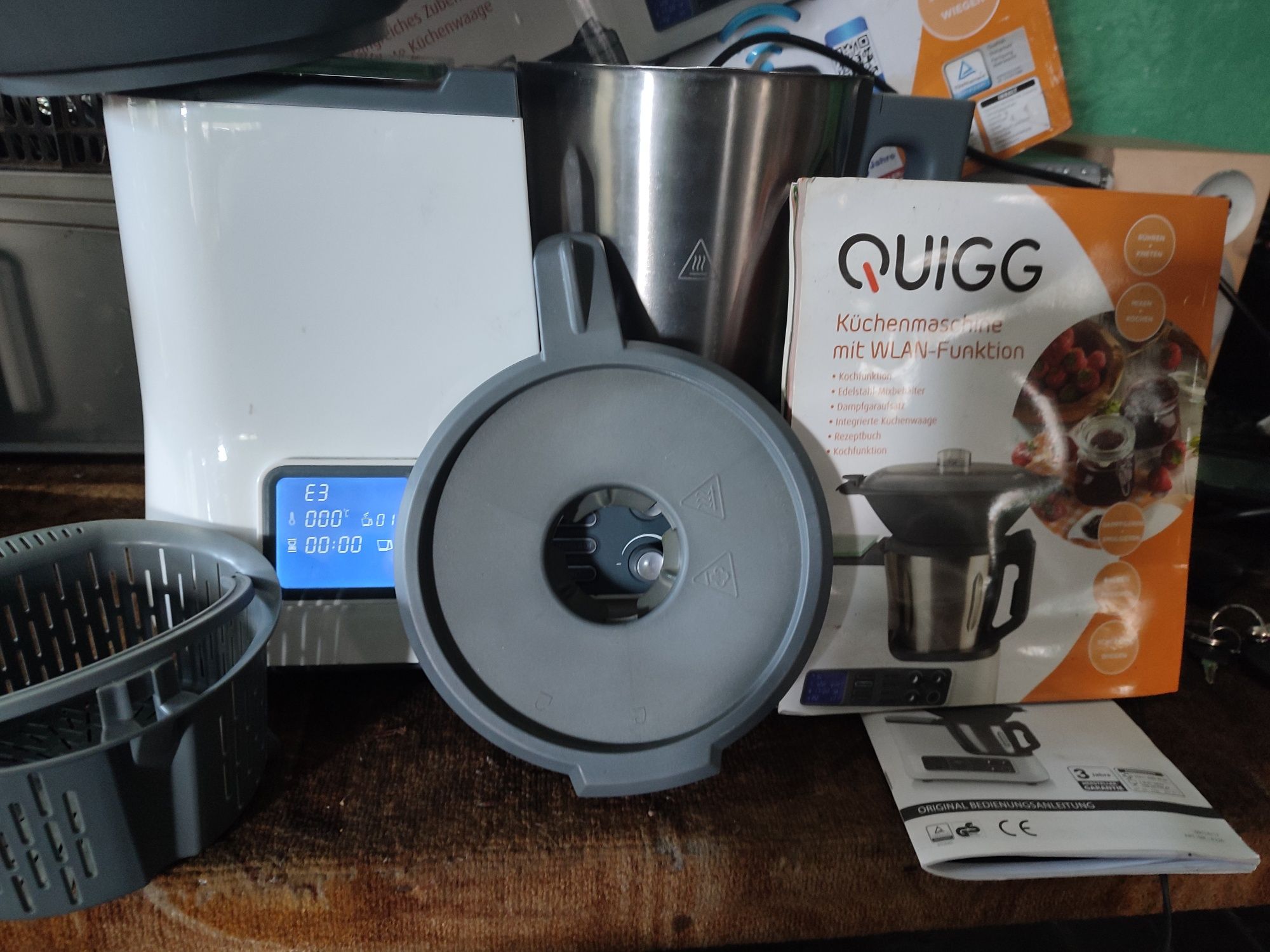 Robot kuchenny Quigg -z funkcją -Wi-Fi