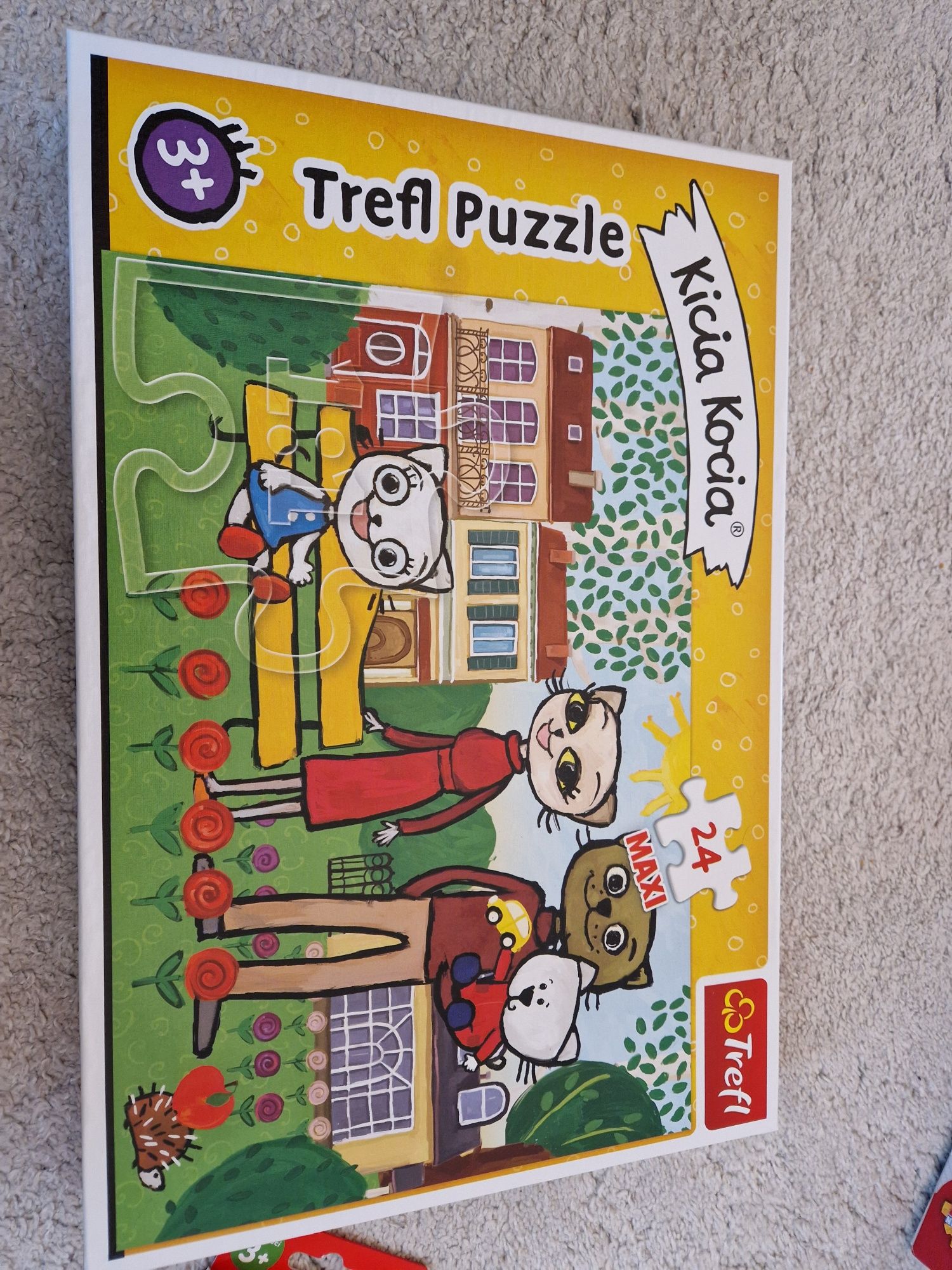 Puzzle 24 elementy Trefl Kicia Kocia