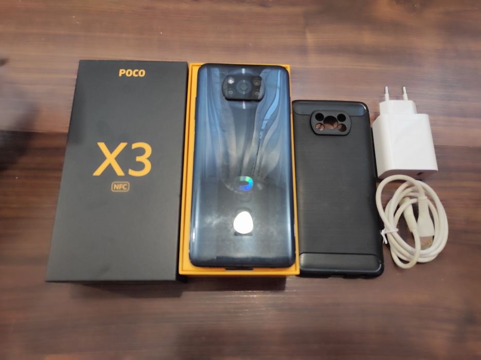 Xiaomi Poco X3 на 6/128 с комплектом