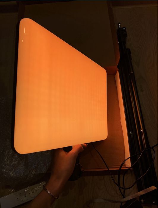 Кольорове відеосвітло PM-36 / Лампа для відео