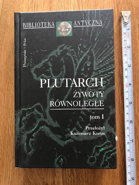Plutarch Żywoty równoległe, tom I / Seria: Biblioteka antyczna