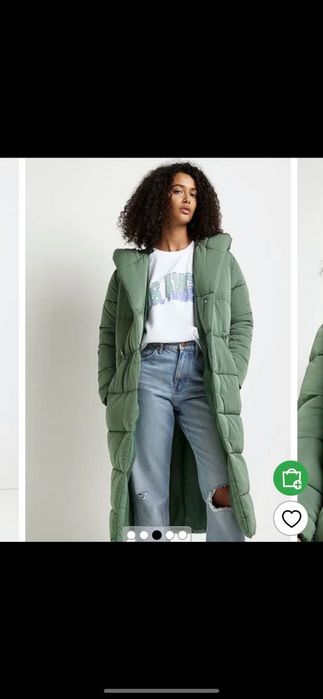 River Island Kurtka – płaszcz z szalowym kołnierzem 14UK/ 42EUR