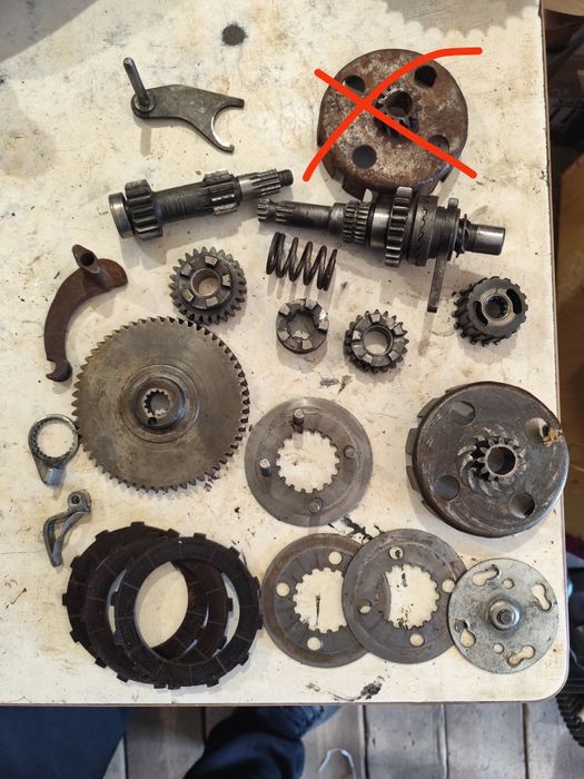 Зчеплення для мопеда карпати