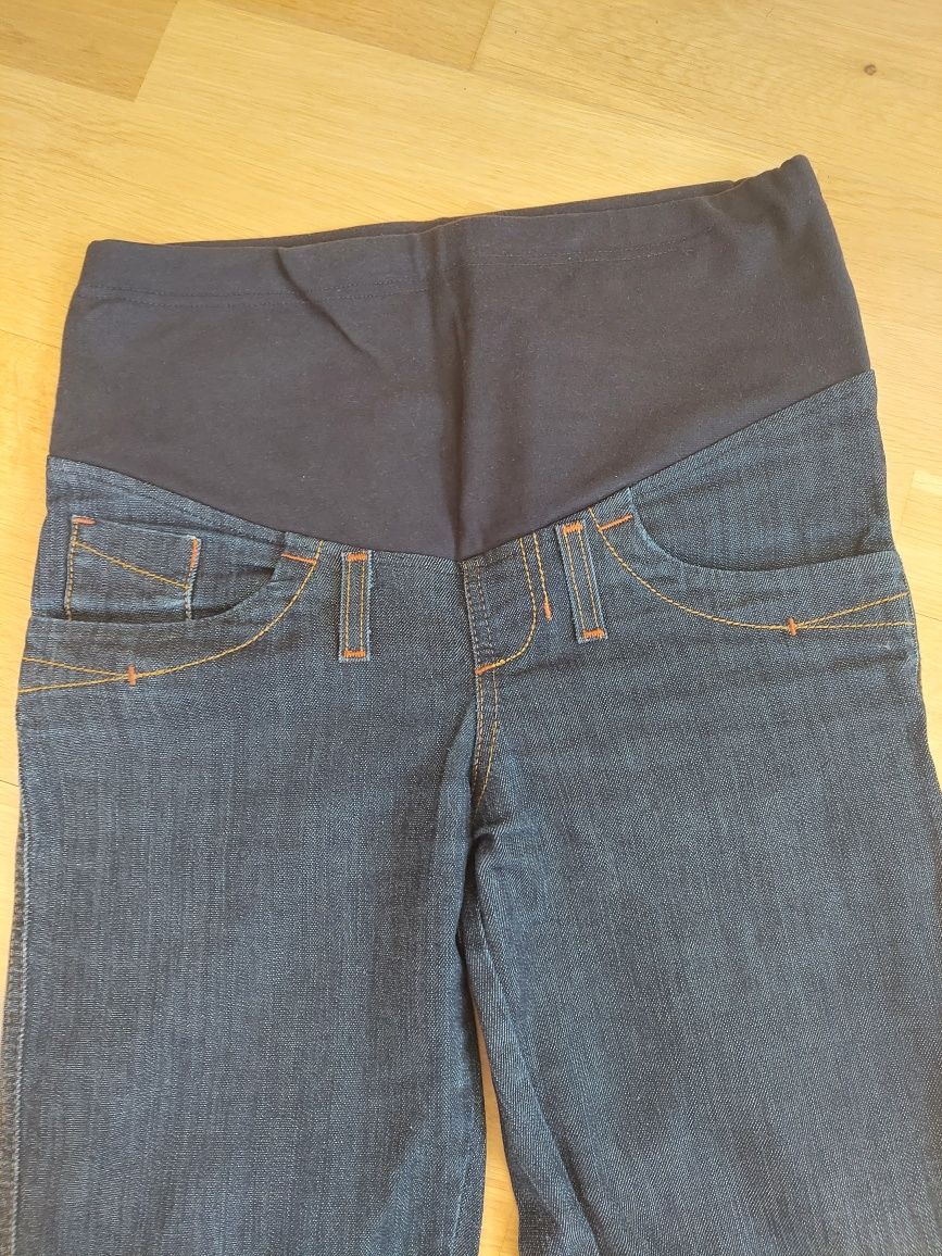 Spodnie jeansowe ciążowe, M/38