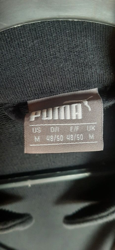 Casaco preto zipper da puma M