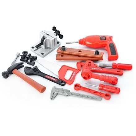 Набір іграшкових інструментів з механічним дрилем