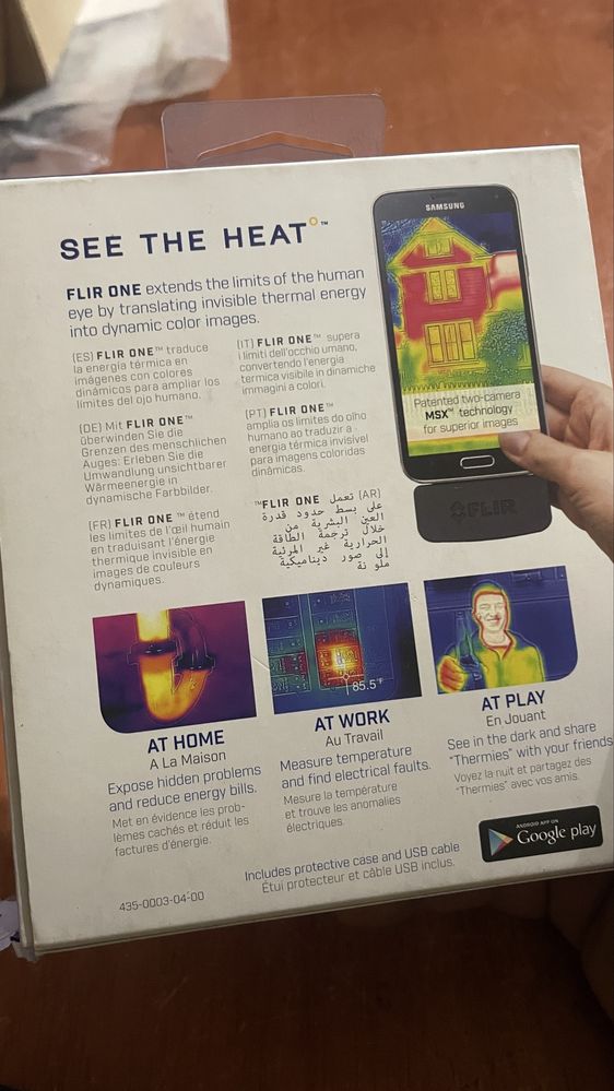 Flir One micro USB android - kamera termowizyjna - używana