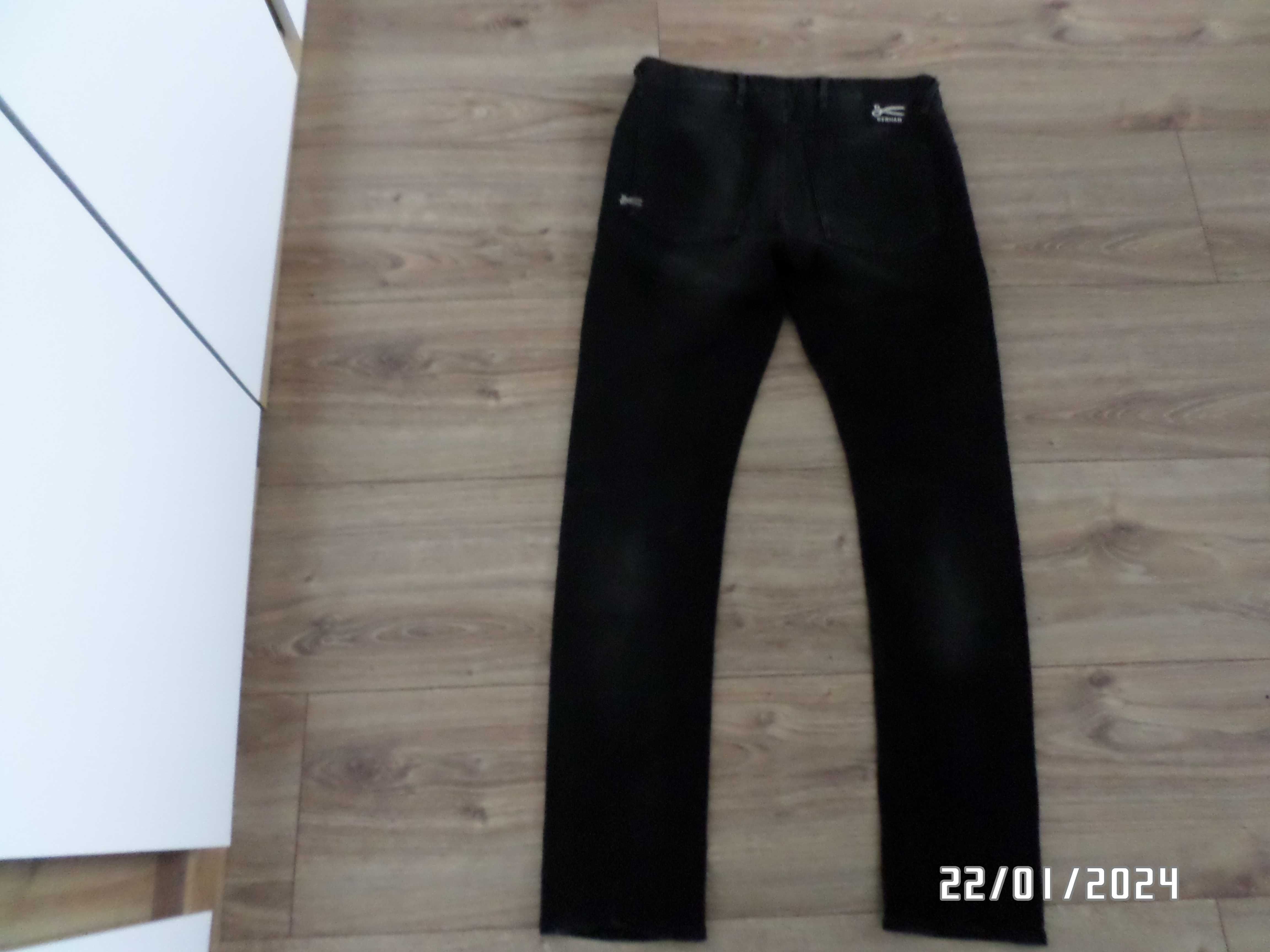 firmowe spodnie męskie -jeans-32-L-DENHAM