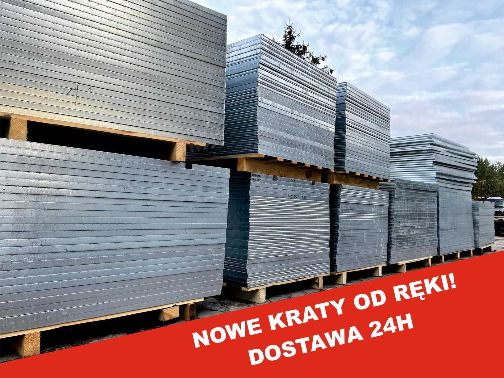 Krata pomostowa podest 1000x1000, 33x11 stopnie schodowe na wymiar