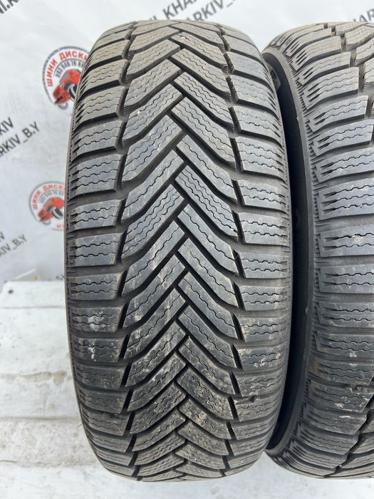 2шт 205/55R16 Michelin Alpin 6, СКЛАД Б/У РЕЗИНЫ