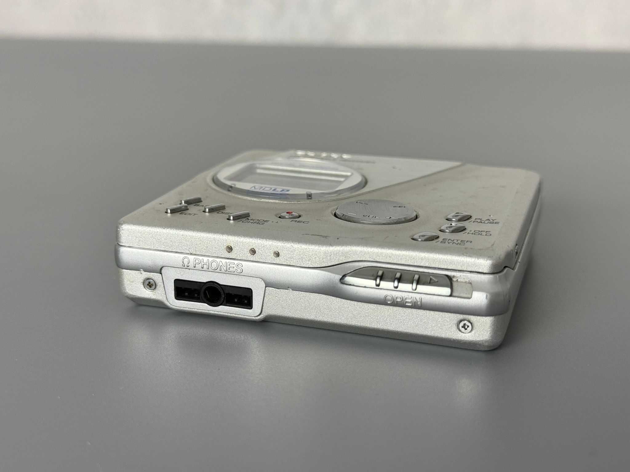 Odtwarzacz Nagrywarka Walkman MiniDisc Sharp MD-MT99 TOP MDLP
