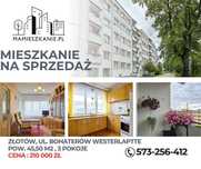 Na sprzedaż mieszkanie, Złotów, 3 pokoje, 45,5 m2