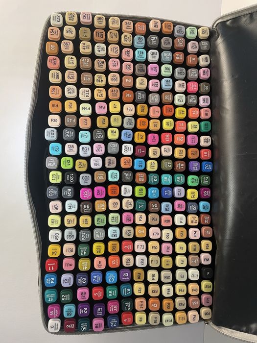 262 marcadores de álcool para colorir NOVOS