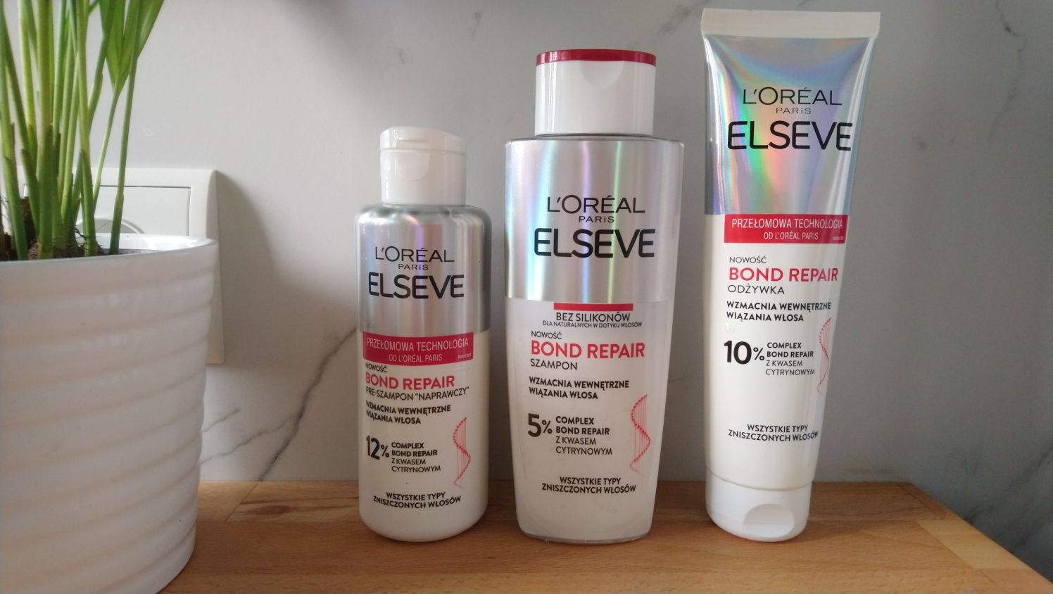 Zestaw kosmetyków L'oreal Elseve Bond Repair