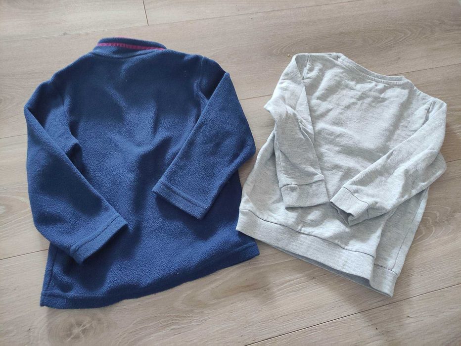 bluza z kotem i polar quechua 104
