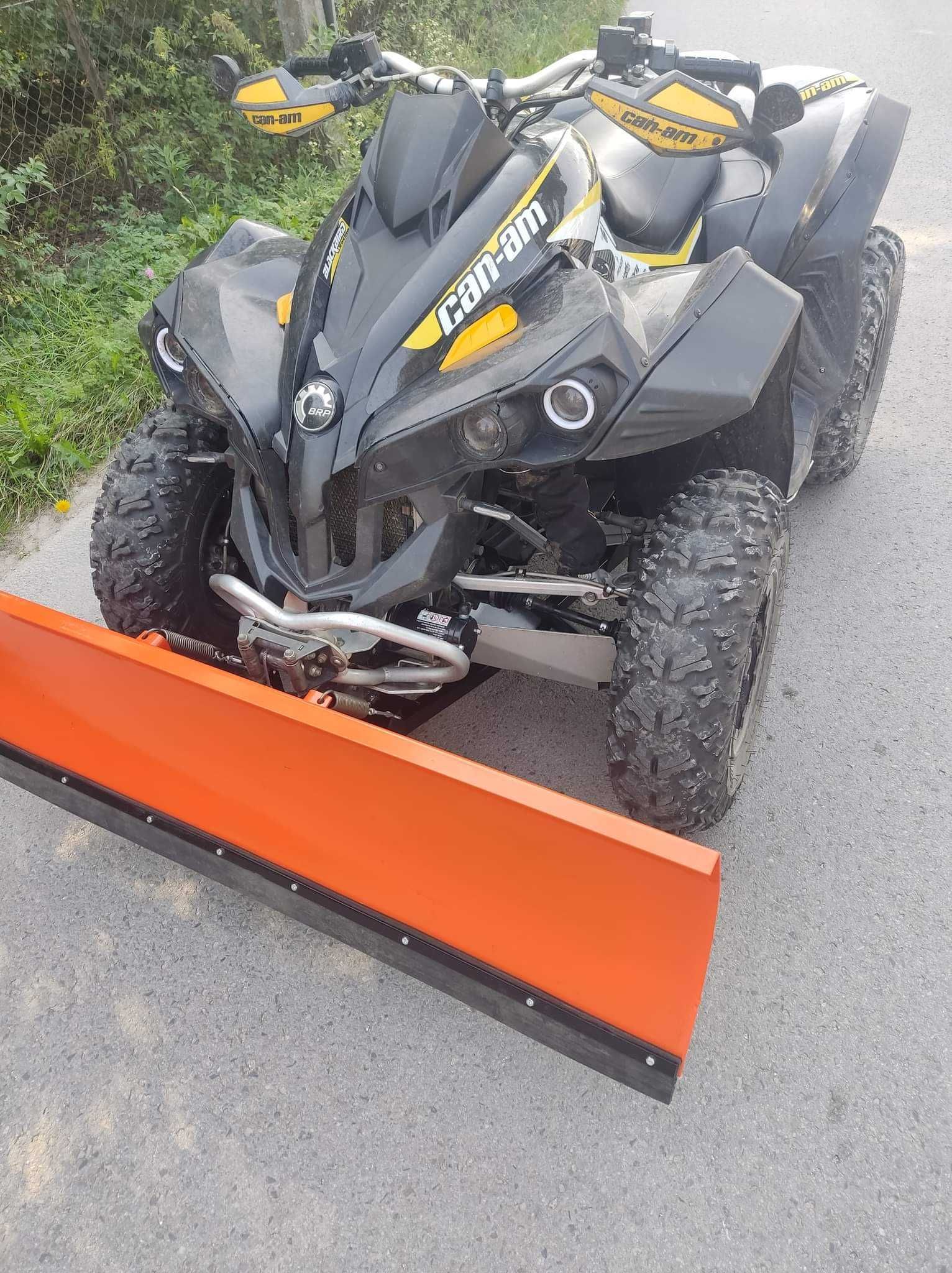 Nowy pług do śniegu do quada szybki i łatwy montaż TRANSPORT