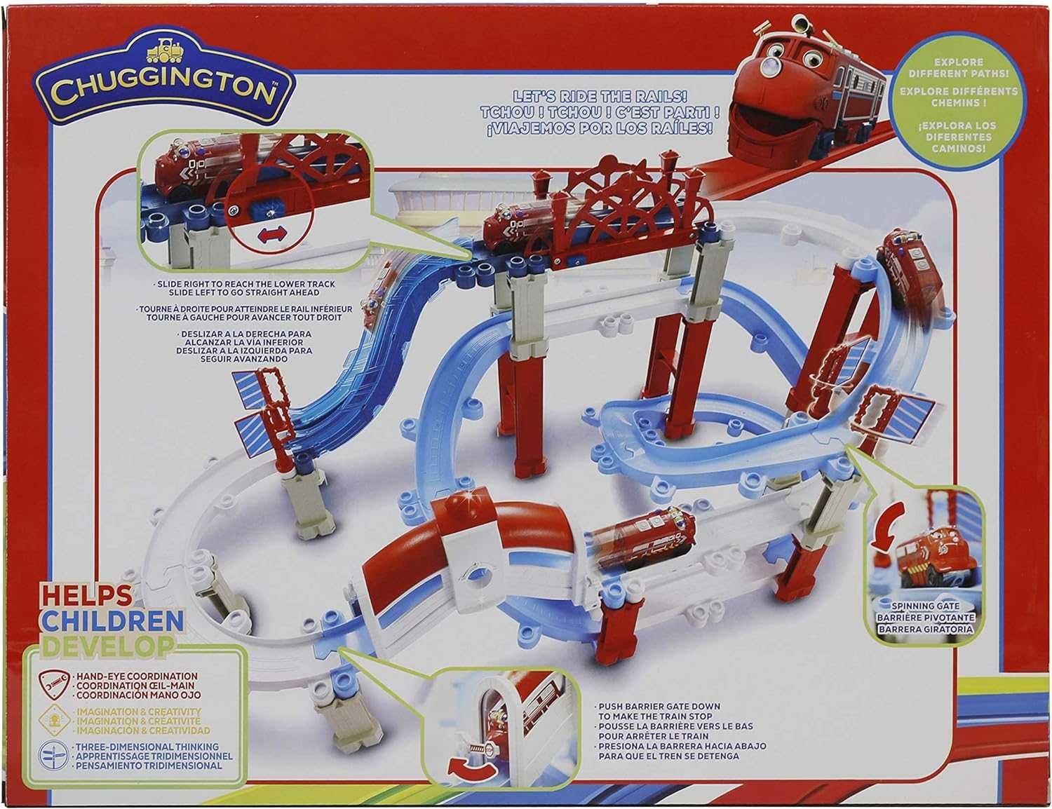 Моторизована залізниця чагінгтон,Вілсона.Chuggington Motorized Trac