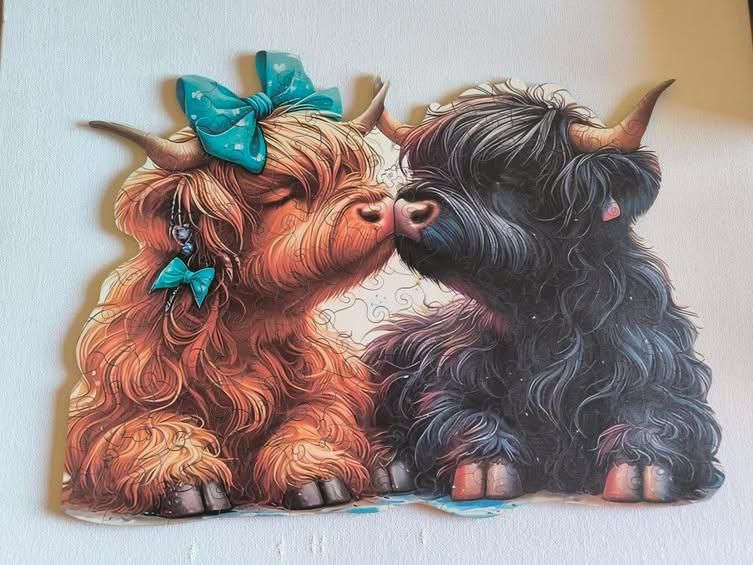 Puzzles já montados (ler anúncio)