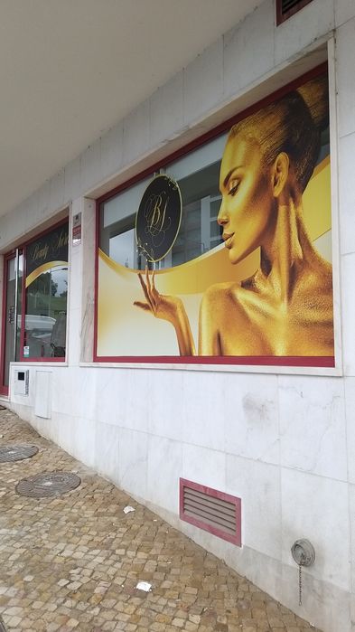 DECORAÇÃO DE MONTRA Autocolantes Publicidade Reclamos Design Gráfico